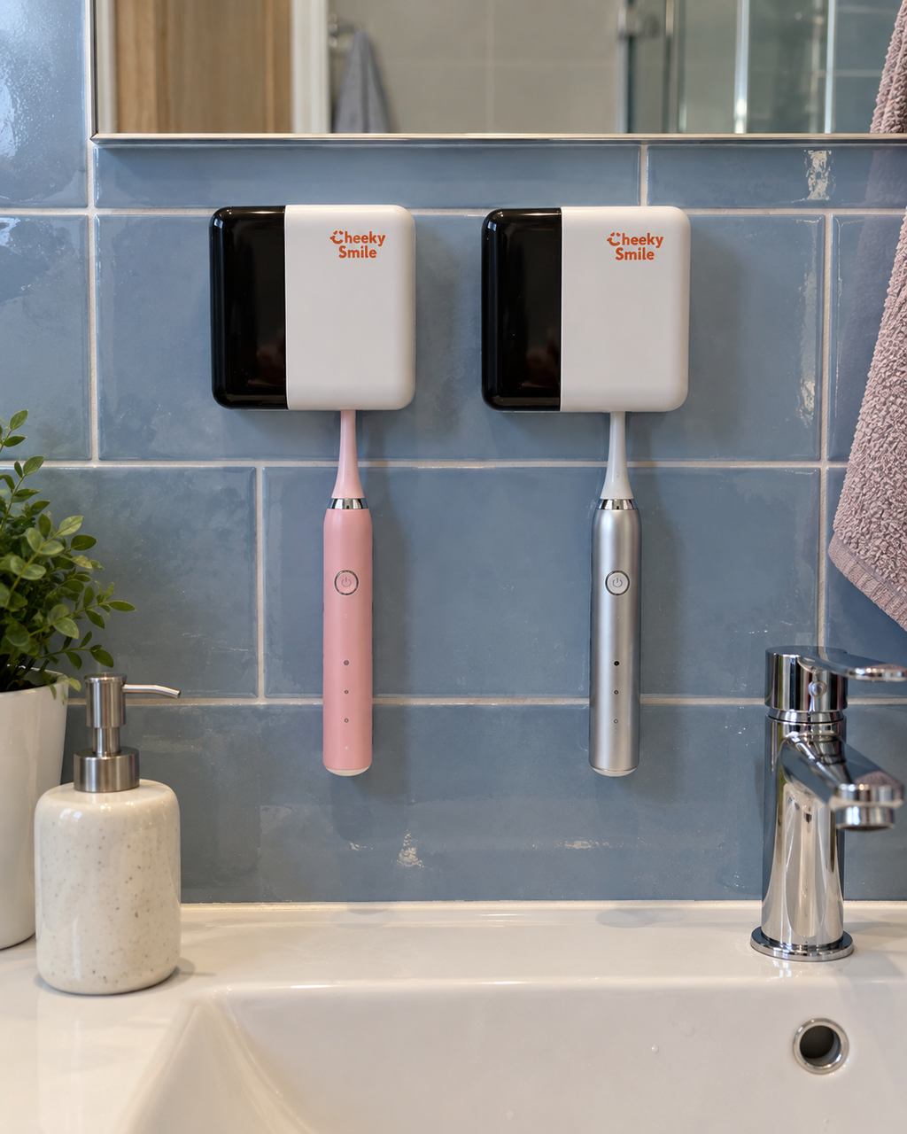 The Aura Toothbrush Sanitiser by Cheeky Smile