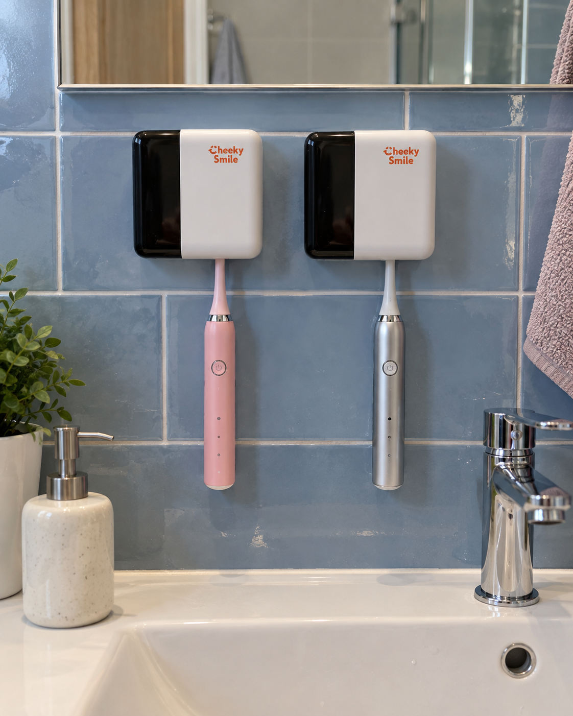 The Aura Toothbrush Sanitiser by Cheeky Smile