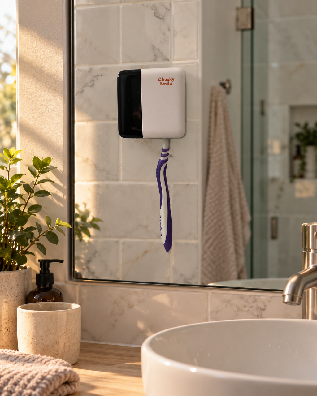 The Aura Toothbrush Sanitiser by Cheeky Smile