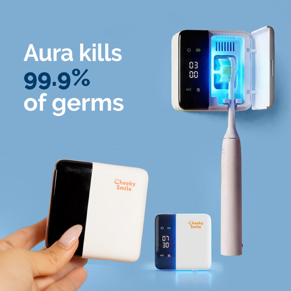 The Aura Family Sanctuary | 4 Pack Toothbrush Sanitisers