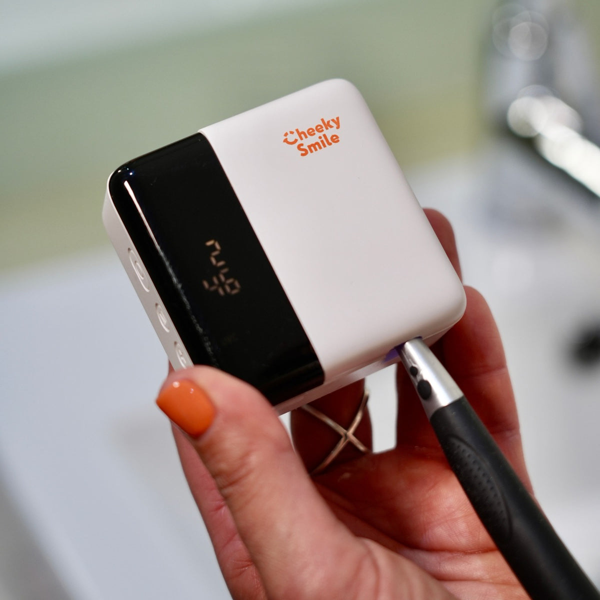 The Aura Toothbrush Sanitiser by Cheeky Smile