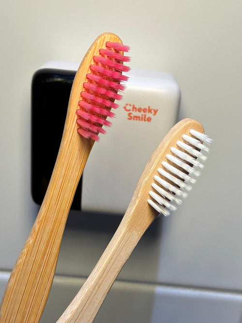 Cheeky Smile Bamboo Toothbrush