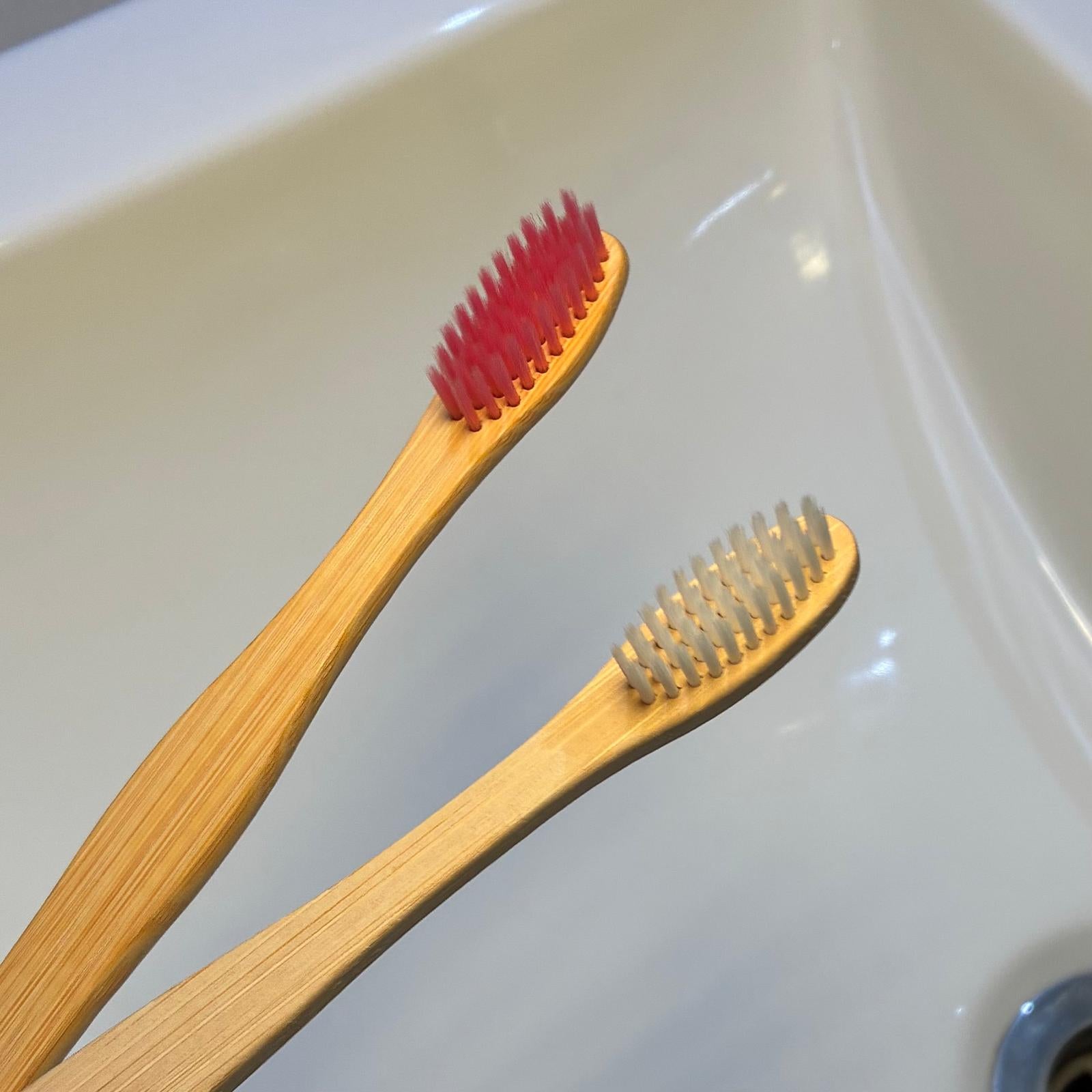 Cheeky Smile Bamboo Toothbrush