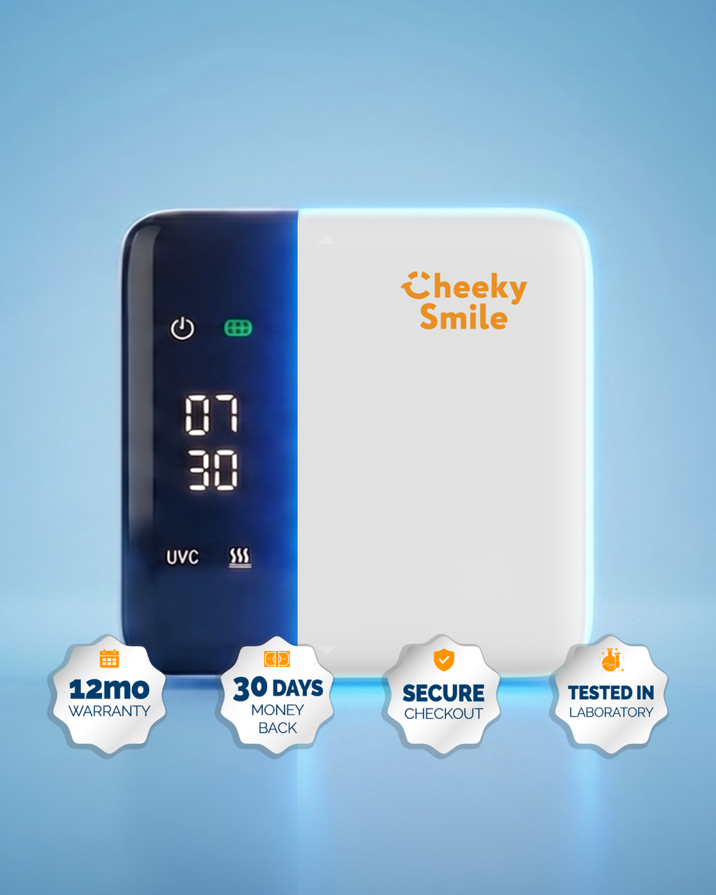 The Aura Toothbrush Sanitiser by Cheeky Smile